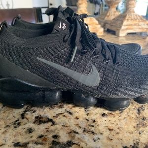 Nike Air VaporMax Flyknit 3.0 Triple Black Womens